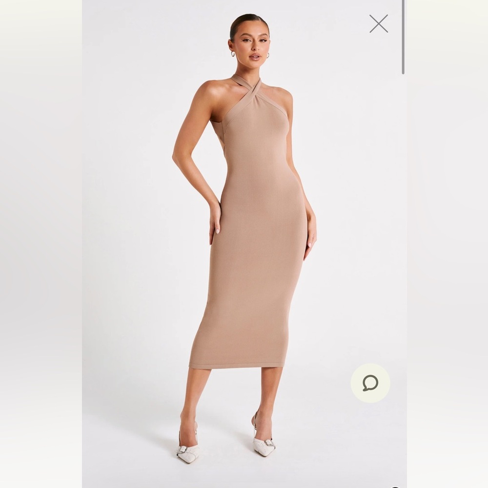 Meshki Sarai Dress in Wheat